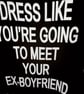 Dress Code Advice Magnet - Image 1