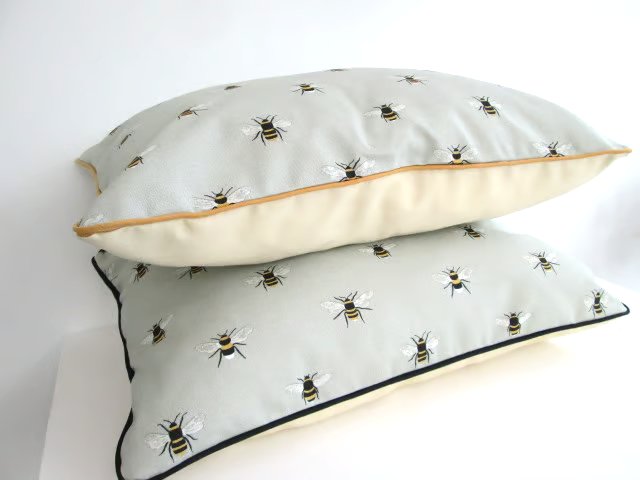 Sophie Allport Bees  Cushion Cover with  Piping