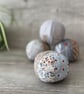 Hand Embroidered Stitched  Decorative Sphere Ball  - Image 1
