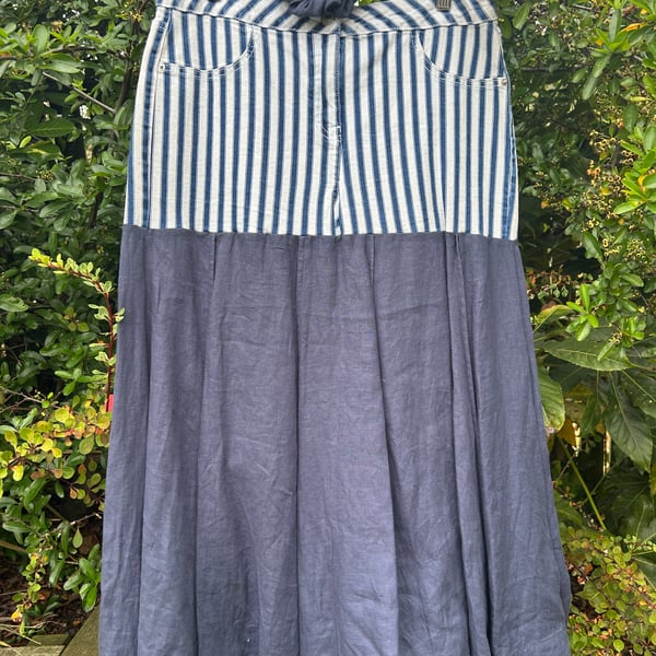 Half & half Boho skirt Size 12