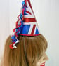 Applique Union Jack cone hat - Image 5