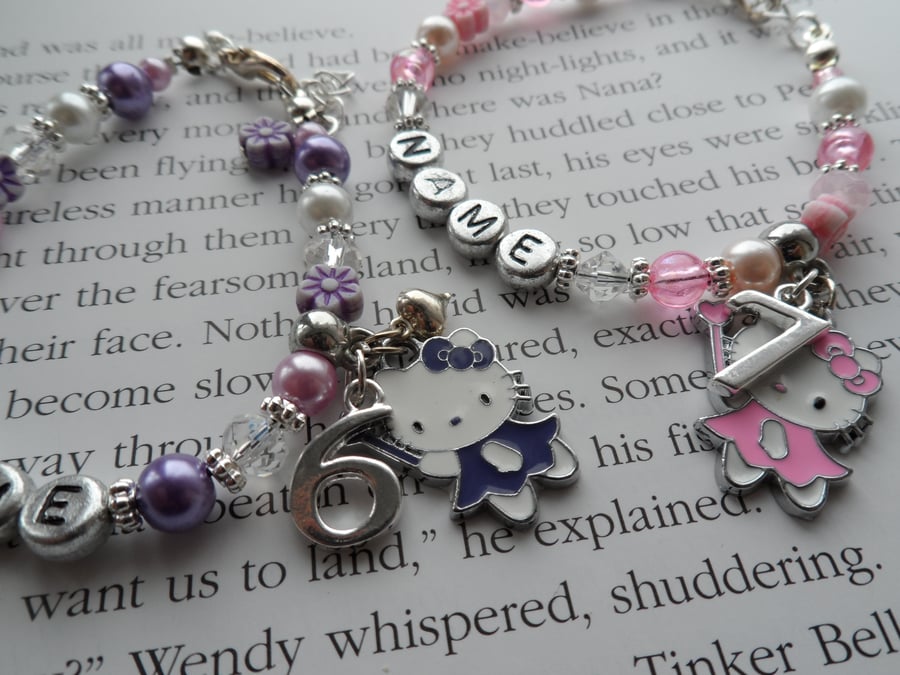 Personalised Bracelets.