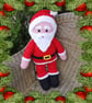 Father Christmas knitting pattern, Santa knitting pattern, Digital pattern - Image 1