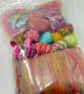 Scarf Kit: Summer Carnival Luxury Textured Wool Felt Scarf Kit - Image 7