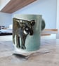 Tapir Stoneware Mug - Hand Built Pottery - Image 6