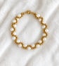 Gold Pearl , Delicate Beaded Bracelet, Elegant Jewellery, Gift for Her