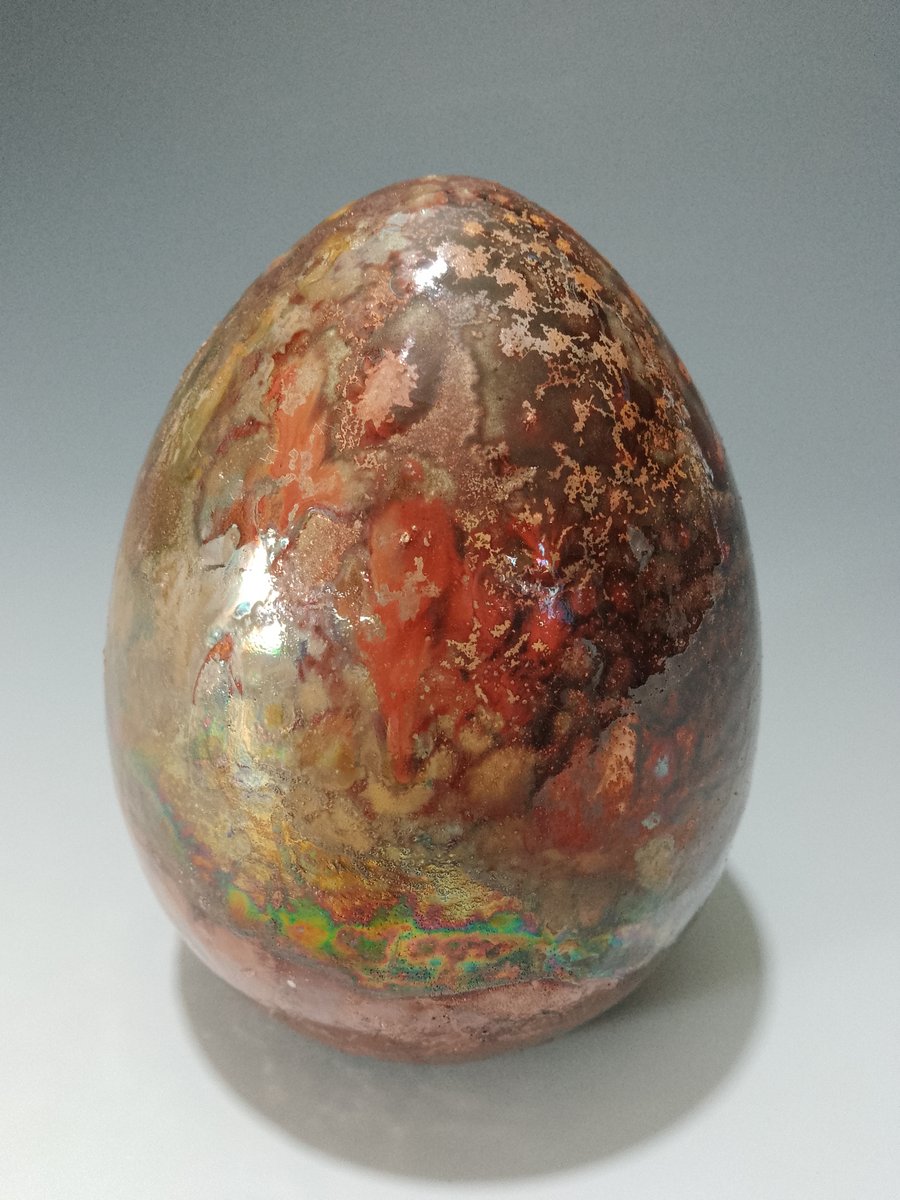 Dragon egg speckled red and copper (22140)