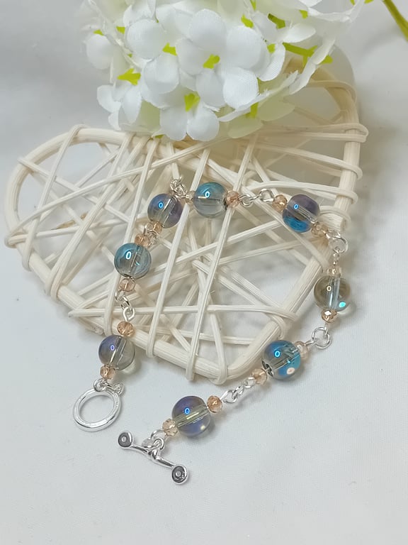 Glass & Crystal Bracelet
