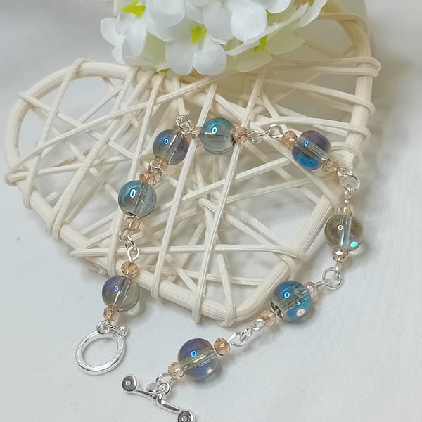 Glass & Crystal Bracelet