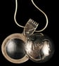 Silver owl swivel locket - Image 1