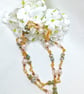 Pearl & Horseshoe Crab Shell Necklace - Image 2