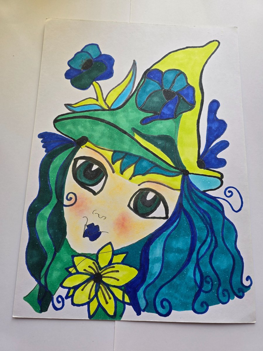 Fairy Witch Drawing 