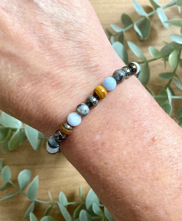 Safe Travel Gemstone Bracelet