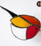 Stained Glass Robin Suncatcher Decoration - Image 4
