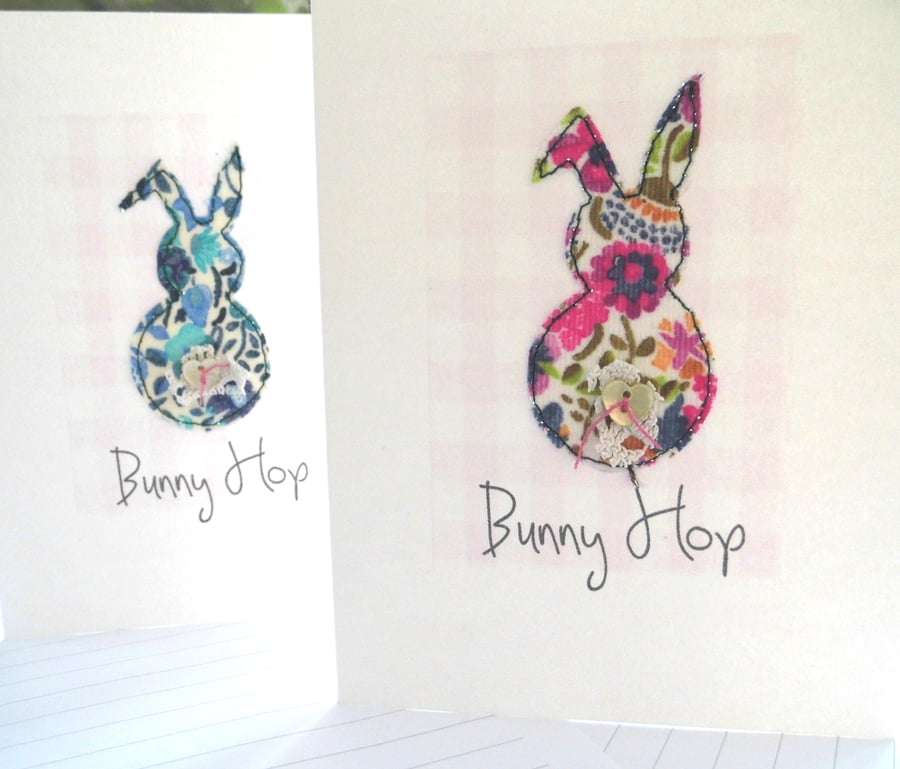 birthday bunny card handmade