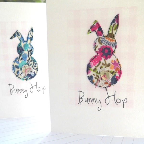 birthday bunny card handmade