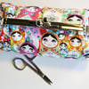 Russian Doll Clutch Bag / Make up Purse