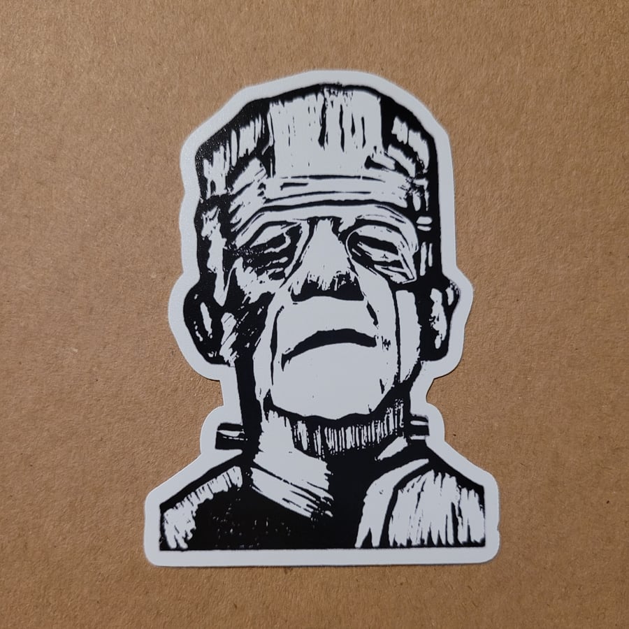 The Monster Sticker - Frankenstein's Monster