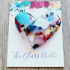 Fused Glass 'Heart To Hold'
