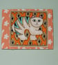 Card wallet Japanese style cat - Image 1