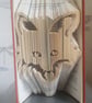 Fox Face 1 COMBI Book Folding Pattern - EMAILED PDF PATTERN - Image 1