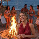 Boho Crochet Halter Top, Open Knit Festival Crop Top, Mesh Lattice Backless Shir