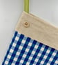 Cute snowman appliqué Christmas stocking - Image 3