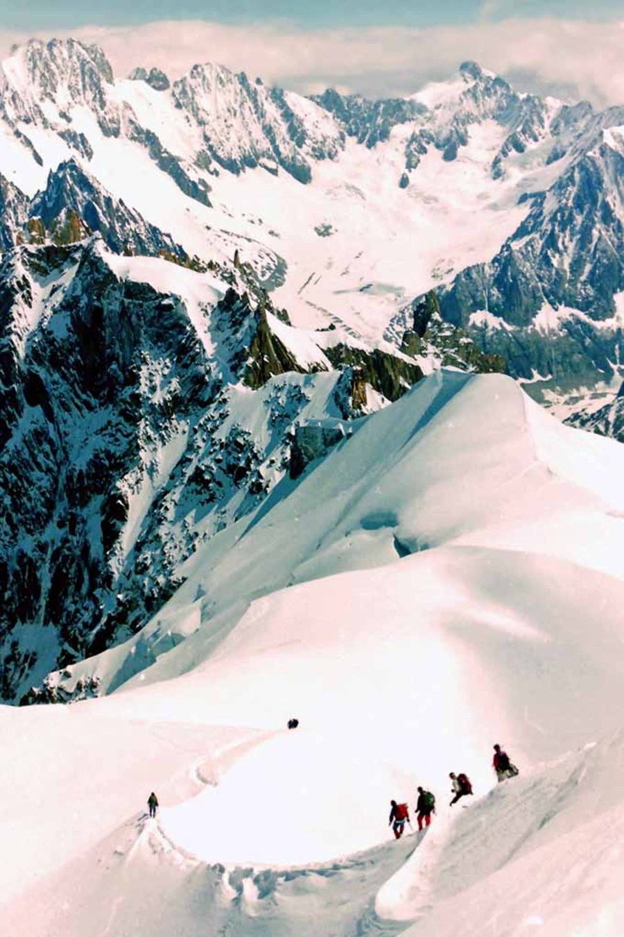 Chamonix Aiguille du Midi Mont Blanc Massif French Alps France Photograph Print