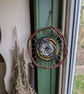 Hand woven Circular Wall Hanging 'The Woods' - Image 2