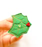 Holly leaf brooch - Image 1