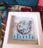 A Wire Blue & White Pot of Tea. An original handmade mixed media artwork. - Image 7