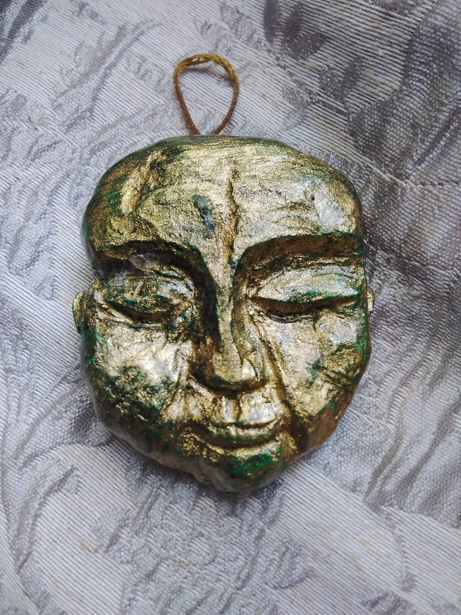 Small Serene Face Wall Art