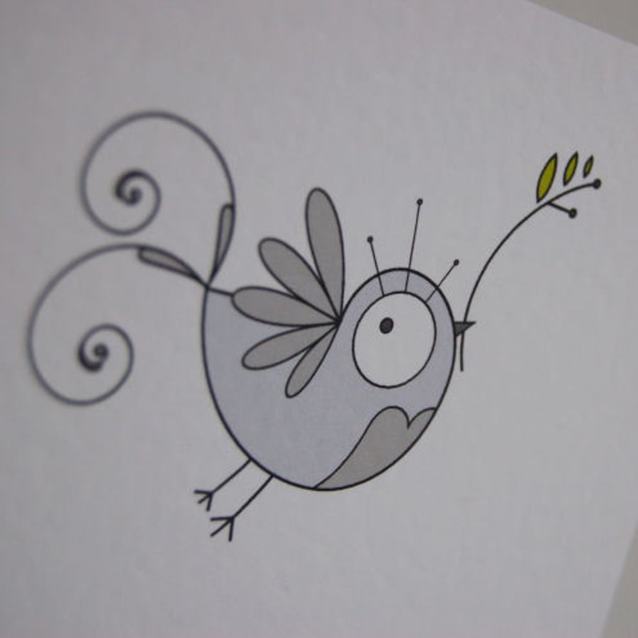 peace dove greetings card