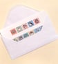 Birthday Card with Cute Animals - cryptic message spells Happy Birthday L-HBA - Image 7