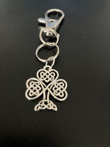 tree of life celtic knot keyring bag charm zip puller swivel clip chain lanyard