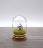 small glass wisp holding heart keepsake gift