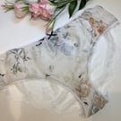 Silk knickers with Lace Back