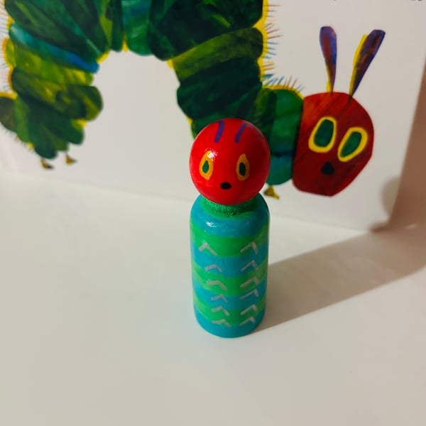 The Hungry Caterpillar Peg Doll