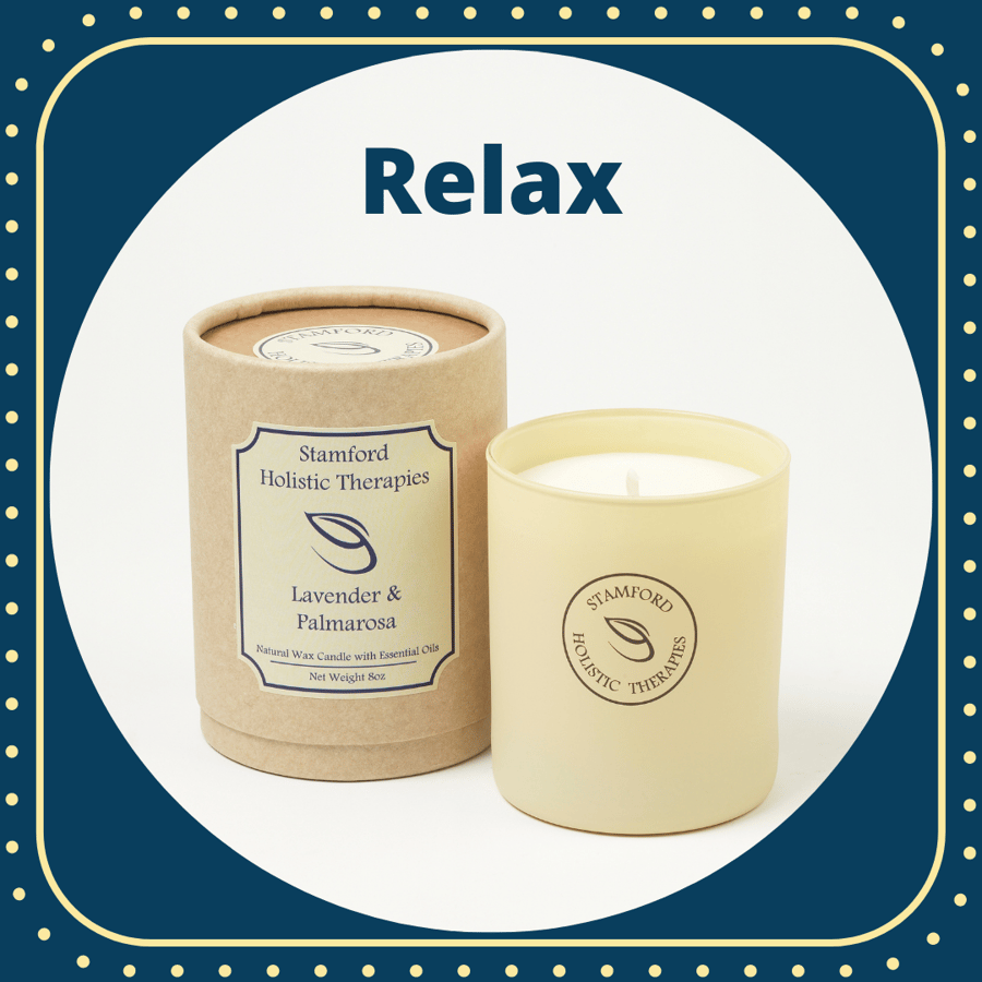 Lavender & Palmarosa Aromatherapy Jar Candle