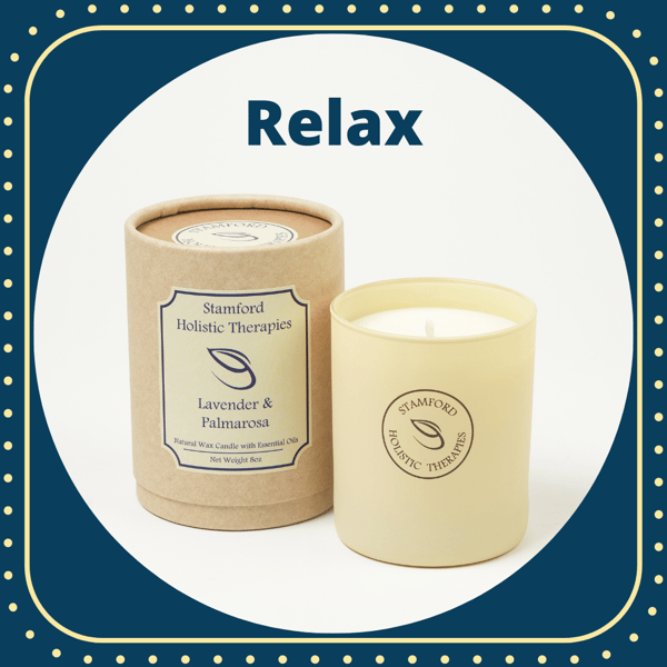 Lavender & Palmarosa Aromatherapy Jar Candle