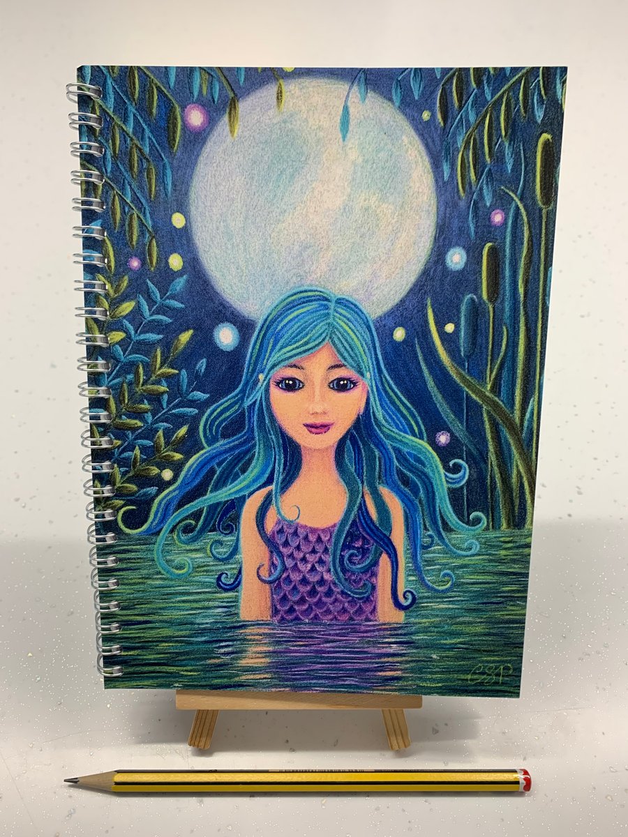 'Mermaid Moon' Notebook