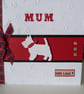 Westie card for Mum 