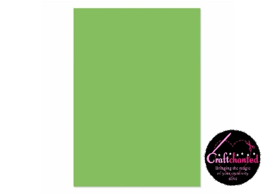 Hunkydory - Adorable Scorable - Leafy Green - A4 - 350gsm - 10 Sheets