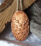 Copper Oval Pendant