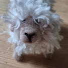 Needle felted sheep