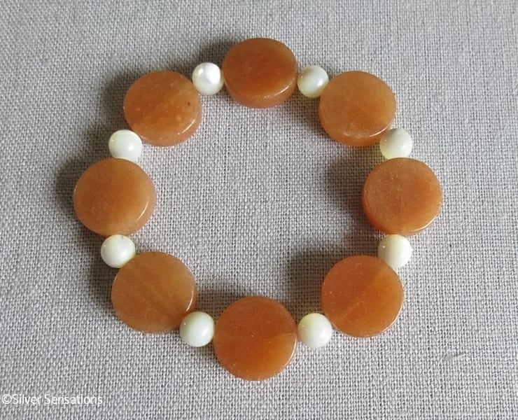 Orange Aventurine Large Coins Orange Aventurine Large Coins