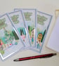 Mini Christmas Cards Set - Non Religious - From Our Home to Yours Festive Wishes - Image 2