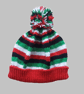 KNITTING PATTERN PDF Christmas Colours Beanie - Image 1