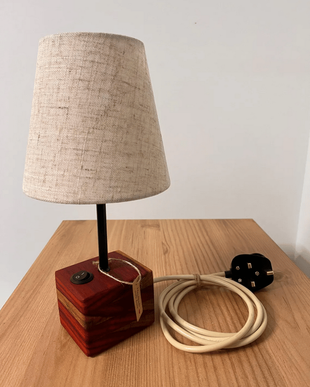Handmade Rustic Modern Table Lamp