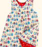 Beach Huts and Mini Anchor Reversible Dress - 3 years - Image 1